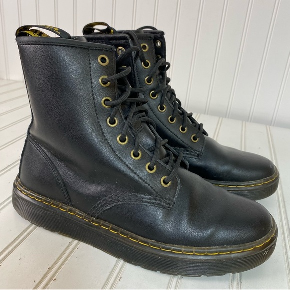 Dr. Marten Zavala Boots Women's 8 Black - Picture 2 of 10